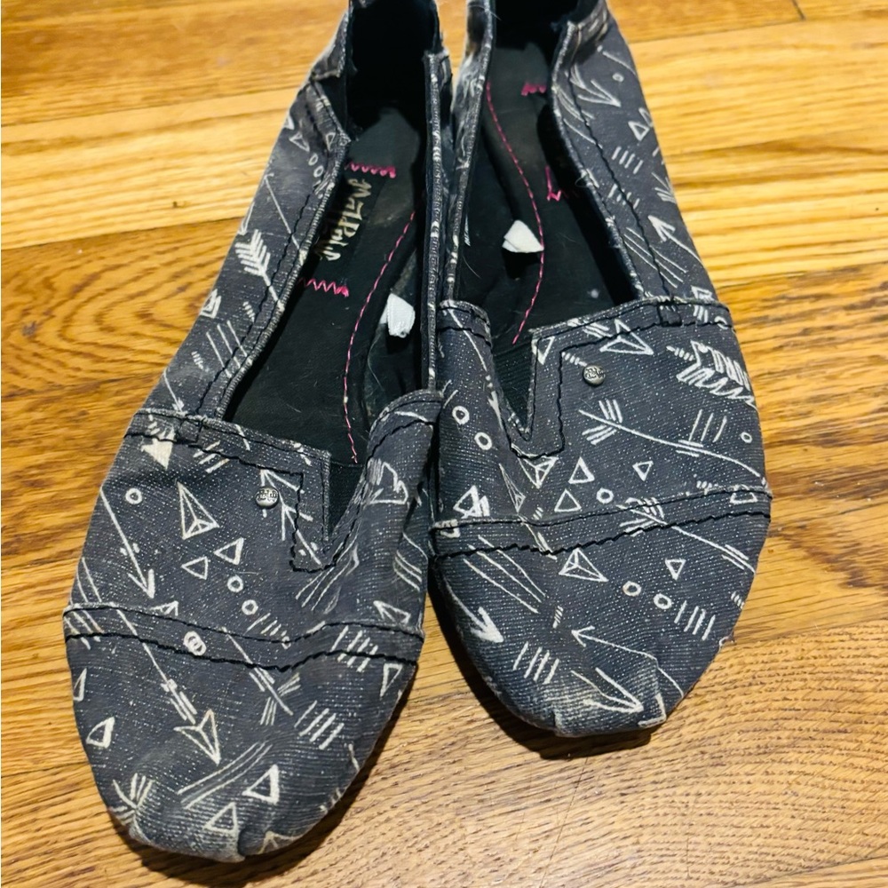 Maj Pole Gray flat Shoes size 8
